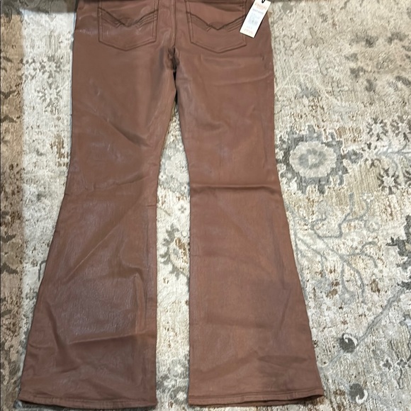 Idyllwind Chocolate Brown Jeans Gypsy High Rise Bootcut Coated Jeans 14/34 NWT - Picture 7 of 8